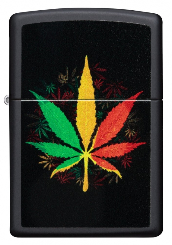 ZIPPO VŽIGALNIK CANNABIS